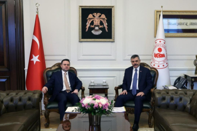 İçişleri Bakanı Çiftçi ile Adalet Bakanı Gürlek görüştü