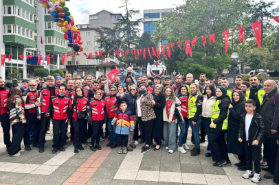 Lösemiyi yenen Alparslan için gökyüzüne balon bıraktılar
