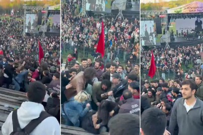 ODTÜ'de gerginlik! Türk bayraklı gruba saldırı