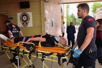 Bursa İnegöl’de motosiklet kazası! Sürücü yaralandı