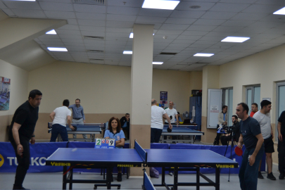 Ceza İnfaz Personeli günü masa tenisi turnuvasıyla kutlandı