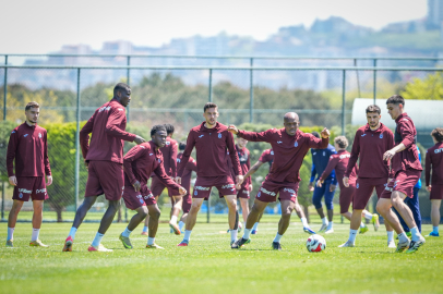 Trabzonspor, Beşiktaş maçı hazırlıklarını tamamladı