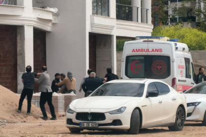 Bursa'da şantiye savaş alanına döndü: Sopalar, yumruklar havada uçuştu