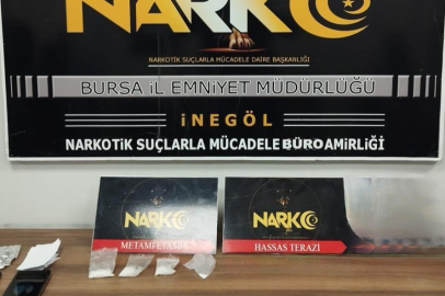 Bursa’da uyuşturucu taciri yakalandı