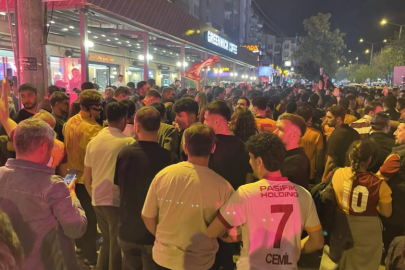 Galatasaray'ın şampiyonluğu Bursa'da kutlandı