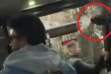Bursa alkollü yolcu ortalığı birbirine kattı