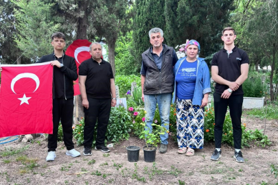 Bursa'da Anneler Günü’nde şehit ailesine vefa