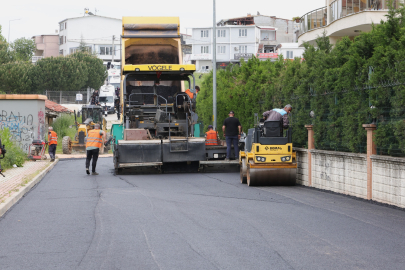 Osmangazi Belediyesi’nden Hamitler’e yeni yol ve asfalt çalışması
