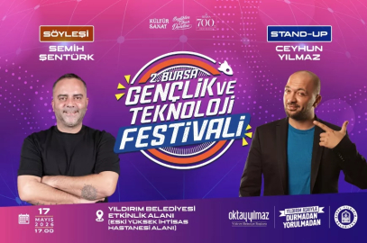 Yıldırım’da Gençlik ve Teknoloji Festivali başlıyor