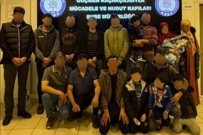 Bursa'da göçmen kaçakçılığı operasyonu: 18 kaçak göçmen yakalandı