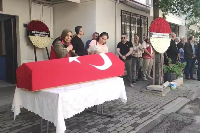 Gemlikli astsubay son yolculuğuna uğurlandı