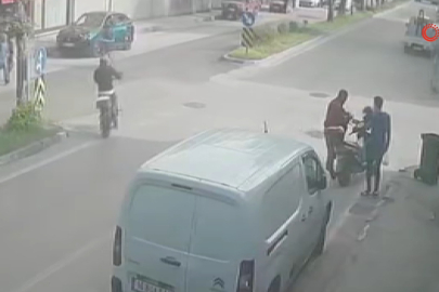 Sağ mı sol mu derken kaza yaptı! Bursa’da bisikletliye motosiklet çarptı