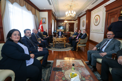 TBMM Başkanı Kurtulmuş, Bursa'da çeşitli ziyaretlerde bulundu
