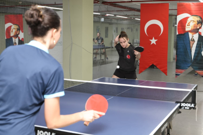 Osmangazi’de Masa Tenisi Turnuvasında kıyasıya mücadele