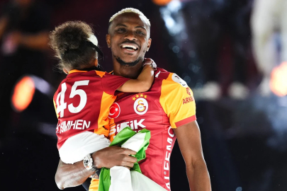 Galatasaray'ın en golcüsü Victor Osimhen oldu