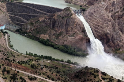 Kılıçkaya Barajı son 7 yılda ilk kez tam doluluğa ulaştı