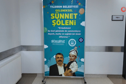 Yıldırım’da ücretsiz sünnet kayıtları başladı