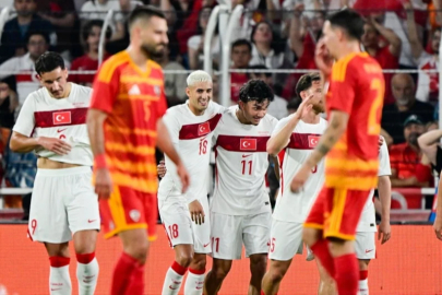 A Milli Futbol Takımı, Kuzey Makedonya'ya 4 attı!