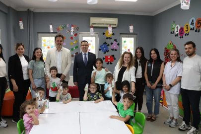 Nilüfer Belediyesi çocukların süt tüketimini destekliyor