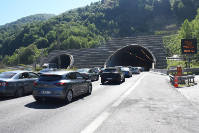 Bolu Dağı Tüneli'nden 11 günde 1 milyondan fazla araç geçti