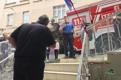 Köftecide yangın paniği: Apartman ve esnaf şikayetçi oldu
