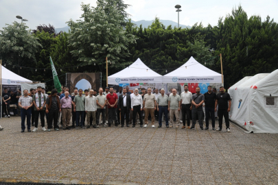 BTÜ öğrencileri Filistin için nöbette