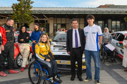 50. Yeşil Bursa Rallisi Osmangazi'den start aldı