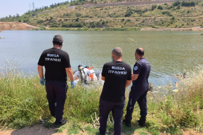 Baraj gölündeki büyükbaş hayvan ölüsü ekipleri alarma geçirdi