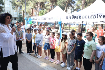 Bursa'da çocuklara çevre bilinci aşılandı