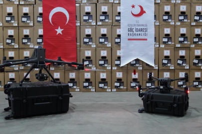 Sınır güvenliği için 391 dron envantere alındı