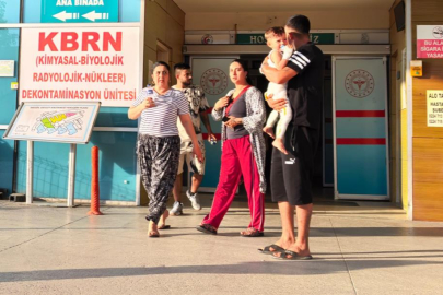 Bursa'da mangal ateşine düşen çocuk yaralandı