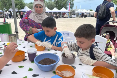 Bursa Karacabey Belediyesi’nden Leylek Şenliği’nde çevre bilinci etkinliği