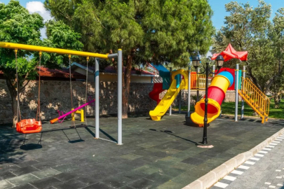 Bursa Osmangazi’de parklar yenileniyor