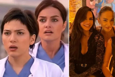 Doktorlar dizisinden arkadaşlar! Yasemin Ergene ve Melike Güner buluştu