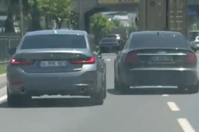 Trafikte tehlikeli seyreden sürücüye 22 bin lira ceza