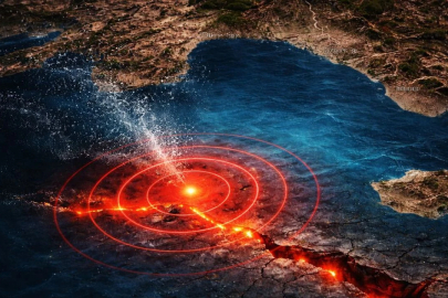 Antalya açıklarında 4 büyüklüğünde deprem