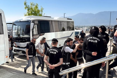 Bursa’da hava destekli uyuşturucu operasyonu: 17 tutuklama