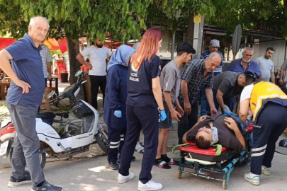 Bursa’da motosiklet otomobille çarpıştı: 1 yaralı