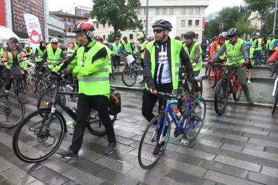 Bursa'da Yeşilay'ın 13'üncü geleneksel bisiklet turu 14 Haziran'da yapılacak