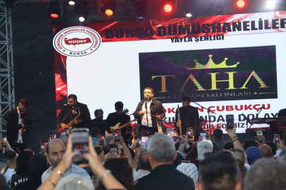 Bursa Gümüşhaneliler Yayla Şenliği'nde Karadeniz rüzgarı esti