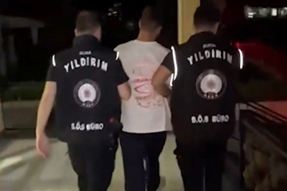 Bursa’da 12 yıl 6 ay cezası bulunan firari kovalamacayla yakalandı