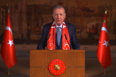 Cumhurbaşkanı Erdoğan'dan A Milli Takım'a destek mesajı