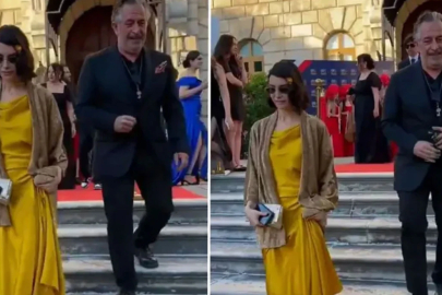 Nafaka nedeniyle kriz yaşayan Cem Yılmaz ve Ahu Yağtu mezuniyette buluştu!