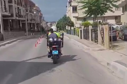 Polis ekipleri öğrenciyi sınava yetiştirmek için zamanla yarıştı
