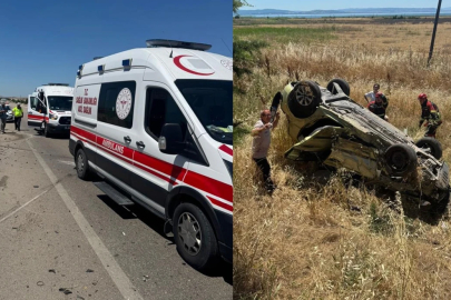 Bandırma-Susurluk yolunda feci kaza! Ölü ve yaralılar var