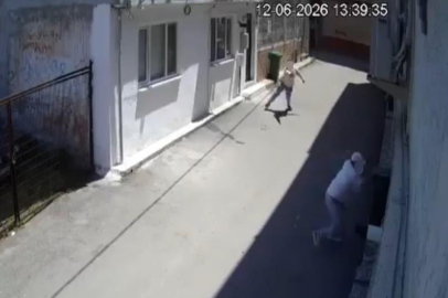 Bursa’da kurşunların havada uçuştuğu çatışma kamerada