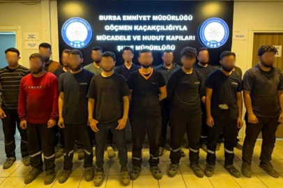Bursa'da kaçak göçmen işçi operasyonu