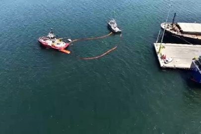 Bursa Gemlik'te deniz kirliliğine karşı dev tatbikat