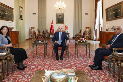 TBMM Başkanı Kurtulmuş, DEM heyetini kabul etti