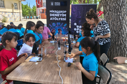 Bursa Büyükşehir, köy okullarını bilim ve eğlenceyle buluşturdu